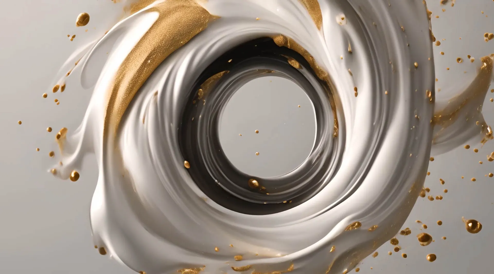 Golden Spiral Luxe Fluid Dynamic Video